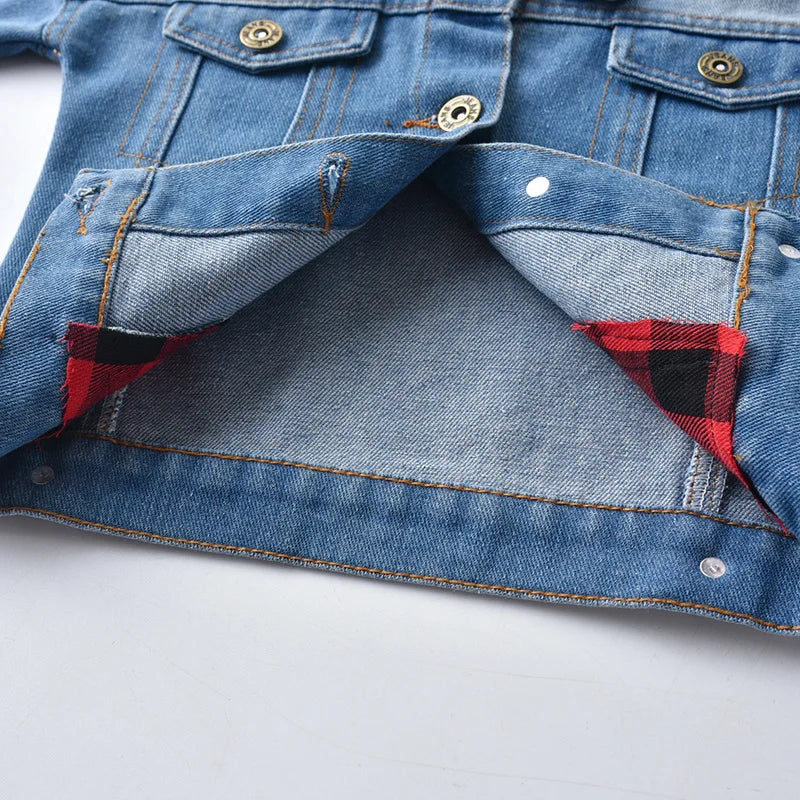 Fashion Unisex Baby Denim Jacket