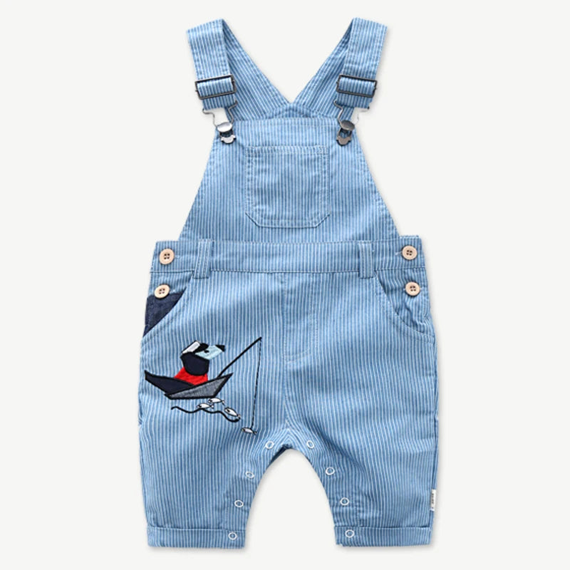 Baby Boy Romper Clothing Set with Hat