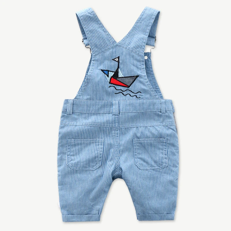 Baby Boy Romper Clothing Set with Hat