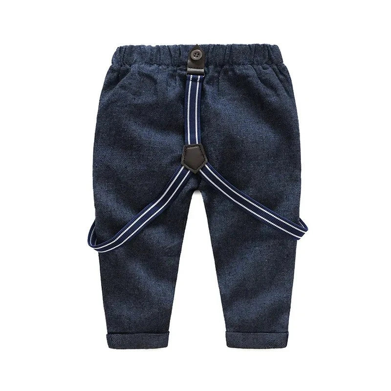 Autumn Newborn Gentleman Suit Baby Boy Clothing Set