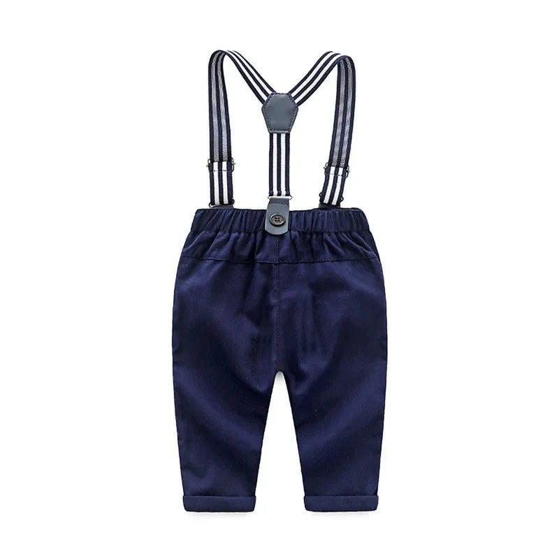 Spring Cotton Gentleman Baby Boys Clothing Set