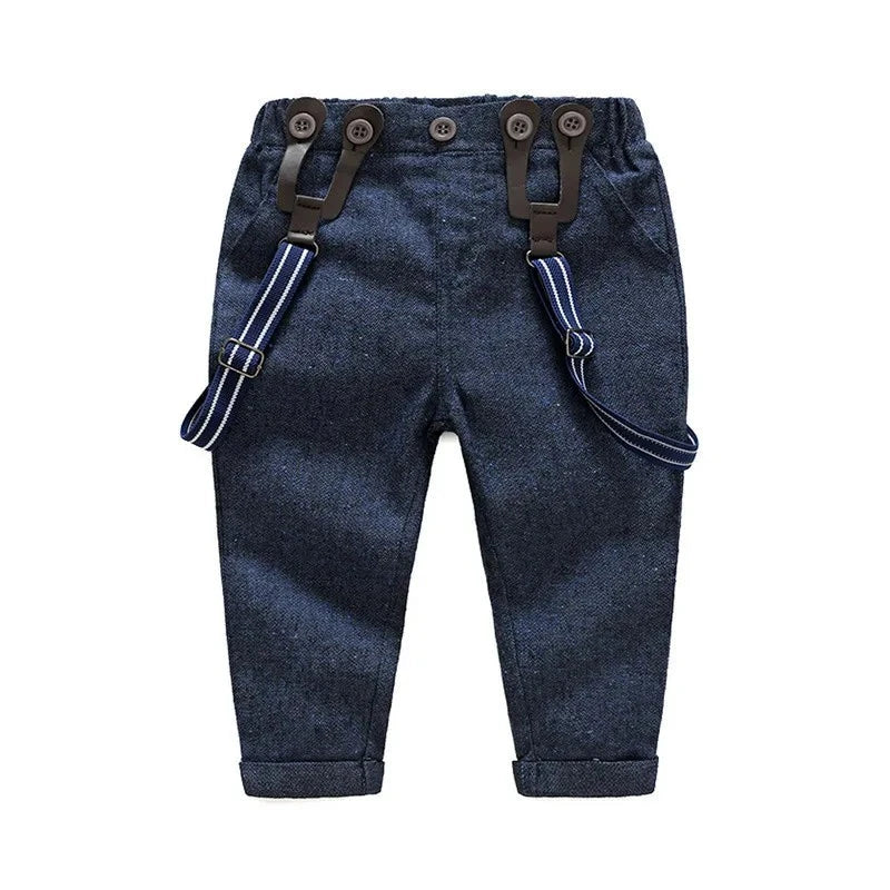 Autumn Newborn Gentleman Suit Baby Boy Clothing Set