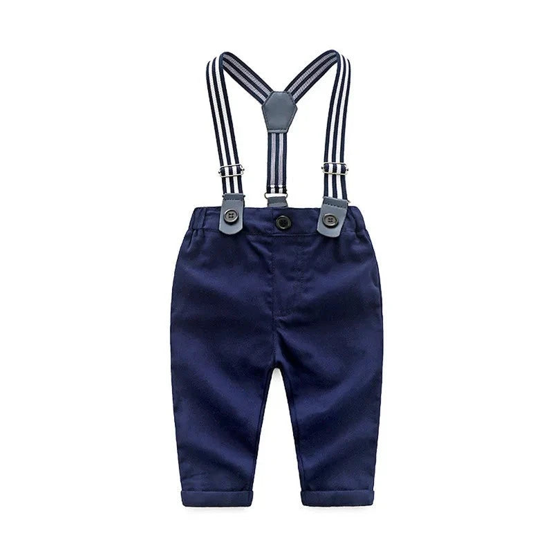 Spring Cotton Gentleman Baby Boys Clothing Set