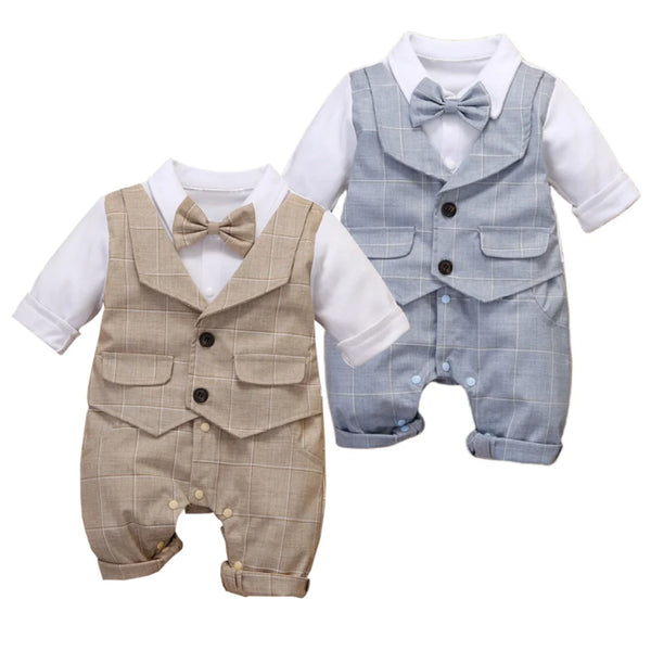 Boys Spring Autumn Gentleman Set Infant Outfits