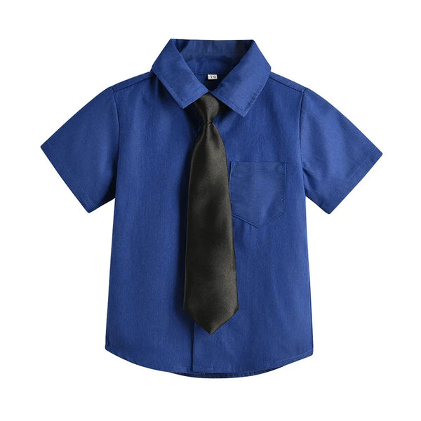 Summer Kids Boys Gentleman Clothing Sets